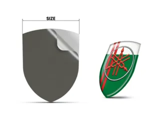 Yamaha Stickers Résine Qualité Perso Badges Auto Supérieurs